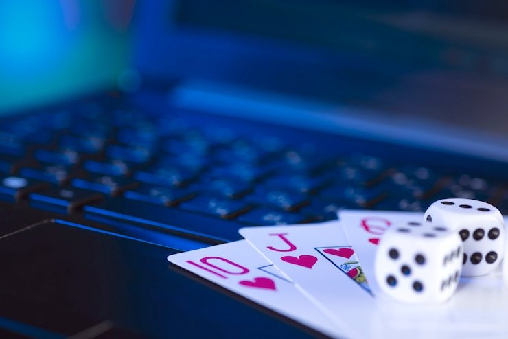 Tampilan meja Dragon Tiger di studio digibet4d